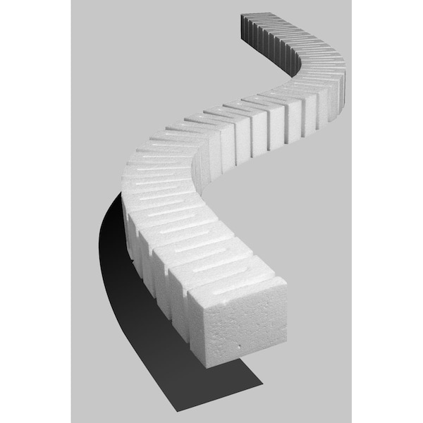 Woodland Scenics WOO1408 2 x 2.5 x 24 in. Risers - Pack of 4 WOO1408 - main